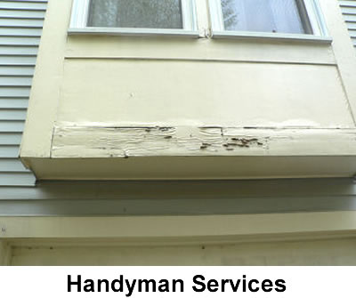 Handyman Services: Carpentry - wood rot repair Winston Salem