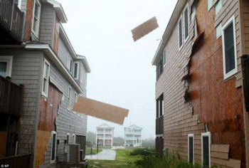 Cary NC Hurricane Sandy damage repairs