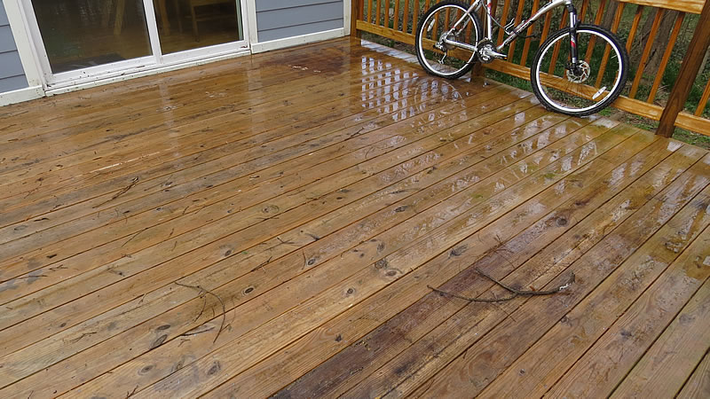 Deck Power Washing - Vinyl Siding Chapel Hill